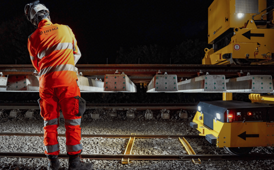Eiffage Rail modernise la LGV Nord
