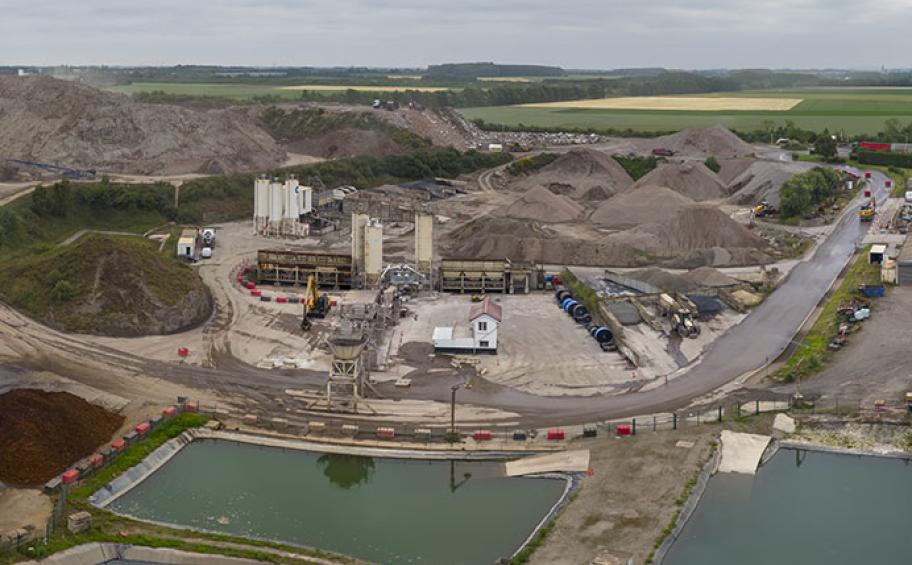 La plateforme de recyclage, de Fretin (59), labellisée Circeo