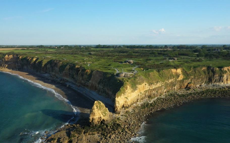 Eiffage Route mène la restauration du Mémorial américain de la Pointe du Hoc (14)