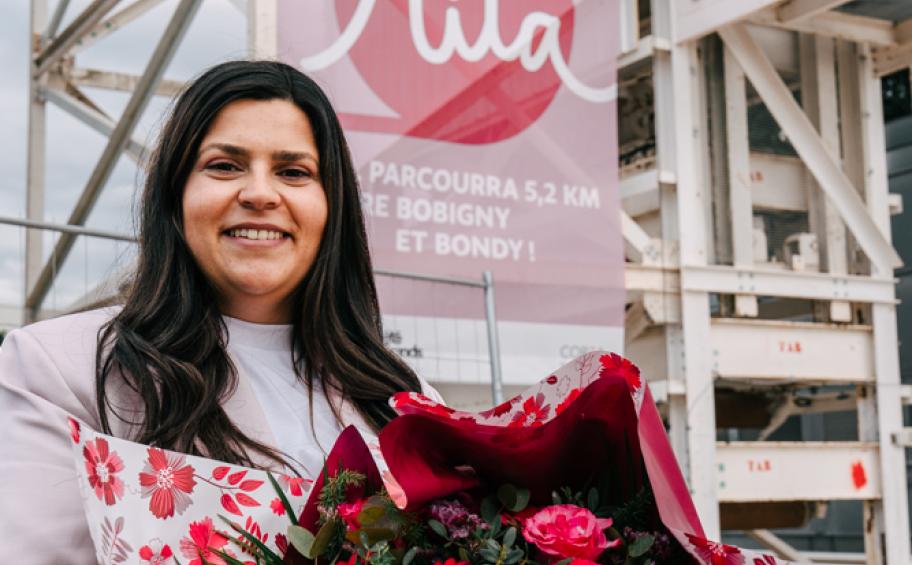 Le premier tunnelier du marché de la ligne 15 Est-1 a été baptisé Rita