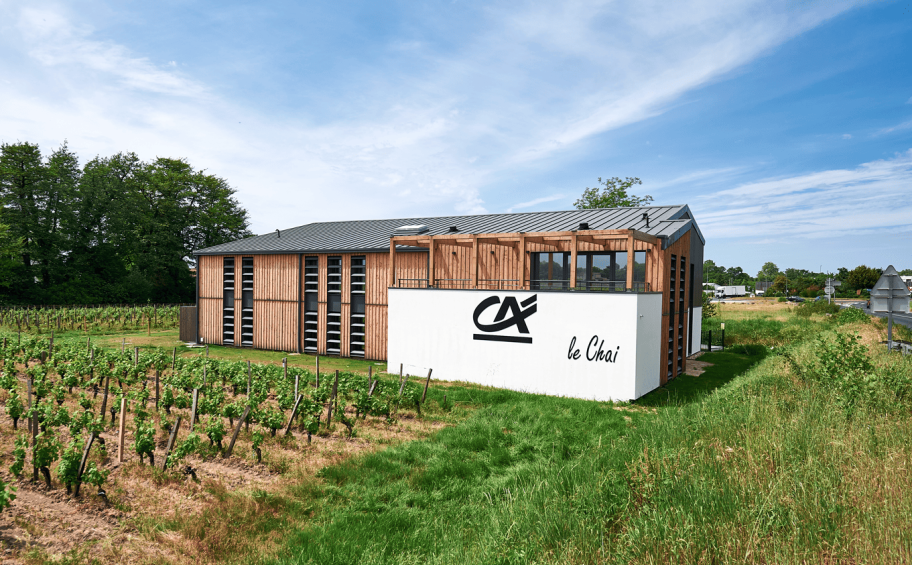 Nos équipes Travaux & Services livrent une opération en conception-réalisation au Crédit Agricole de Libourne (33)