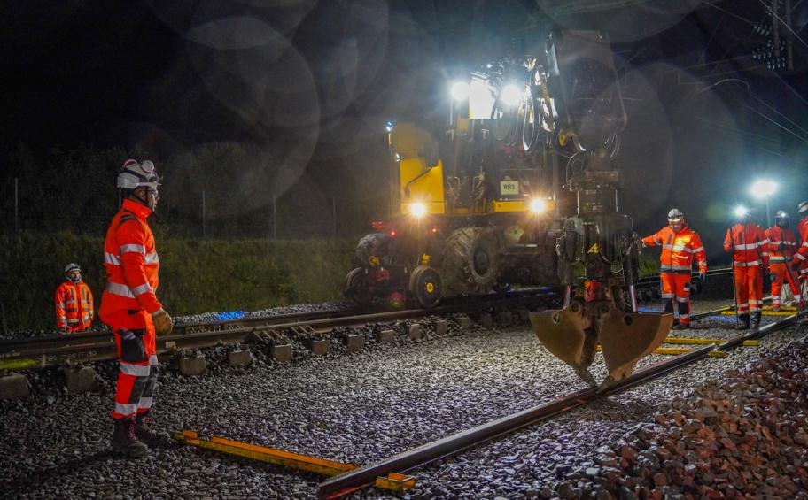 LGV Nord : fin des travaux de modernisation à Avelin (59)