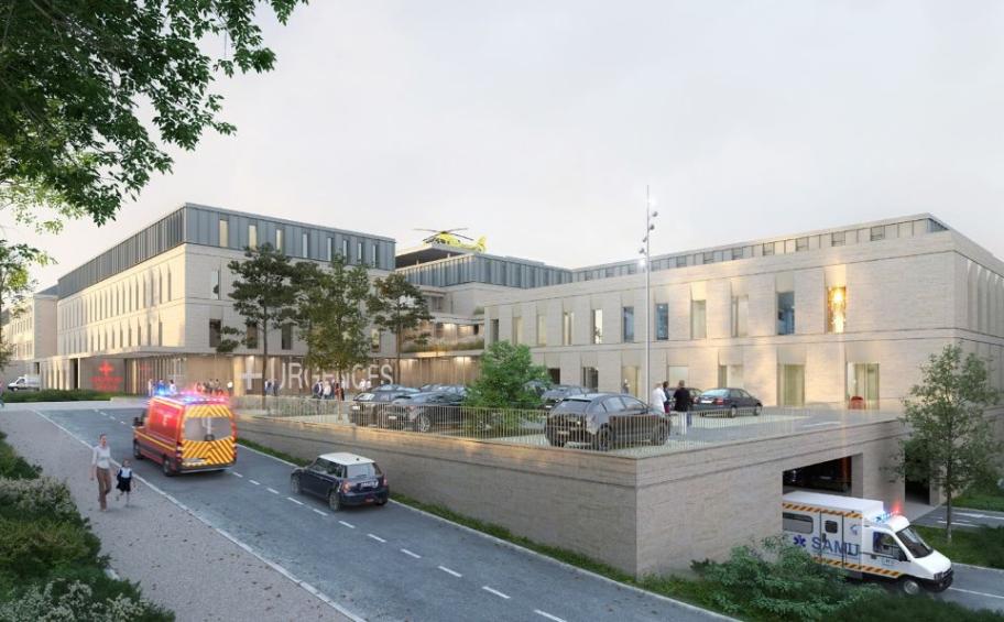 Eiffage remporte plusieurs marchés dans le secteur de la santé pour un montant global de 132 millions d’euros 