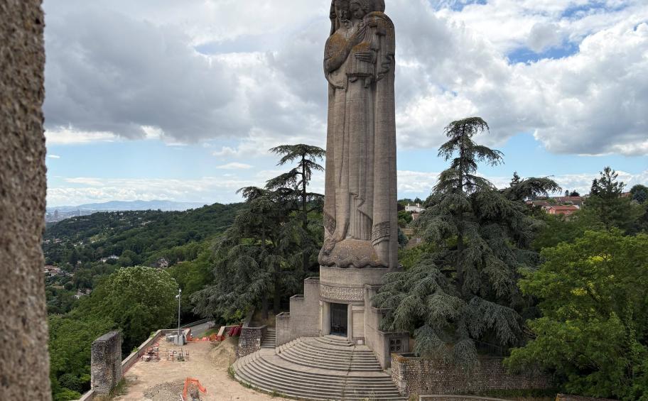 Eiffage Énergie Systèmes réalise le chantier de mise en valeur patrimoniale de la Madone de Miribel (01) 