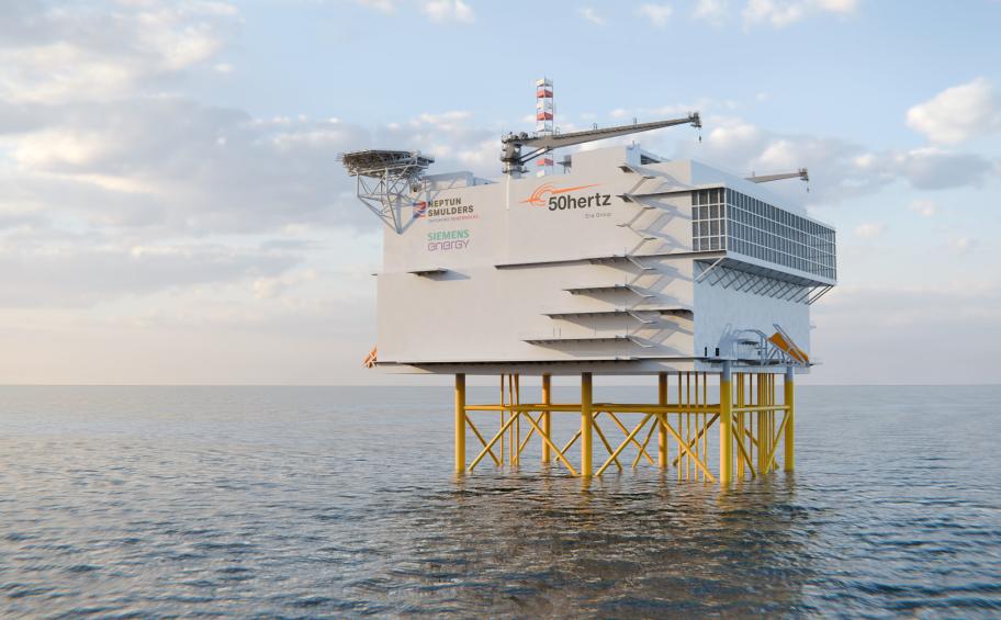 Eiffage, membre de la co-entreprise NSORe, remporte un second contrat pour une station de conversion offshore en Allemagne
