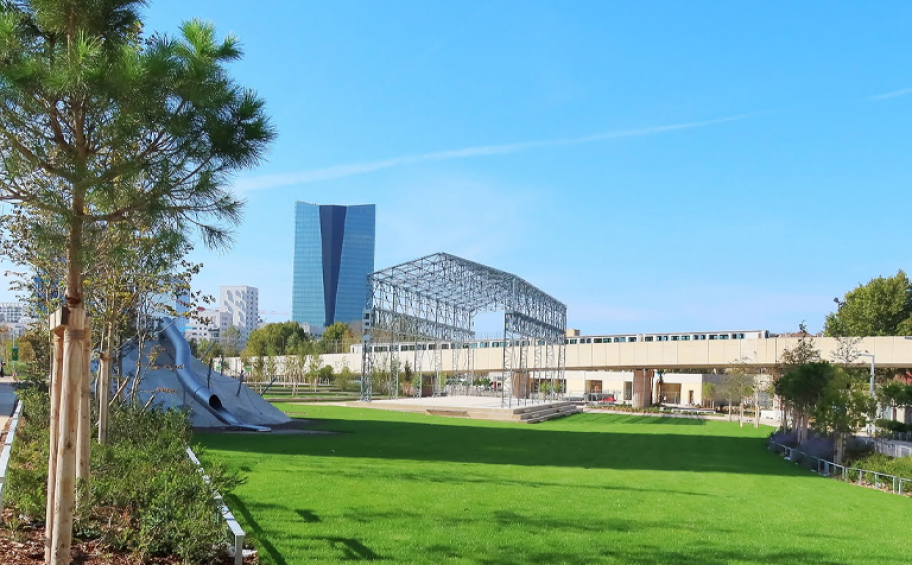 À Marseille, Terceo a réalisé les travaux d’électricité de la maison du parc Bougainville pour Euroméditerranée