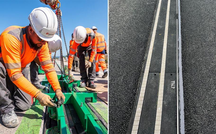 Eiffage Route a réalisé un démonstrateur eRoad dans l’Ain