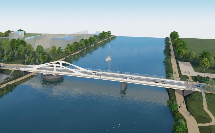 Eiffage m tal has been awarded the design and build contract for the