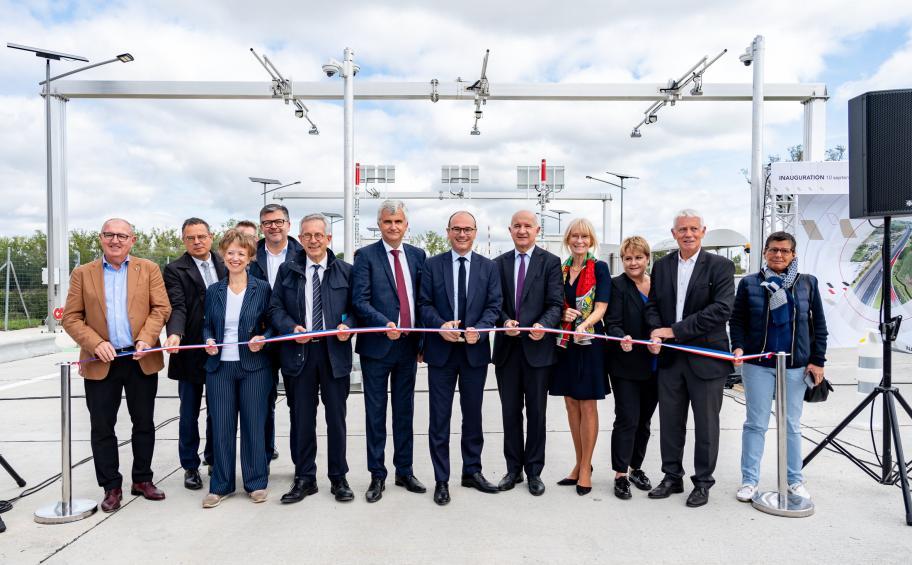 Autoroute A6 : nouveau demi-diffuseur de Chalon Nord en exploitation