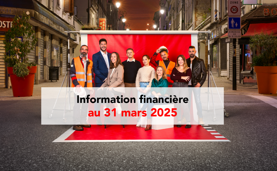 Information financière au 31 mars 2025