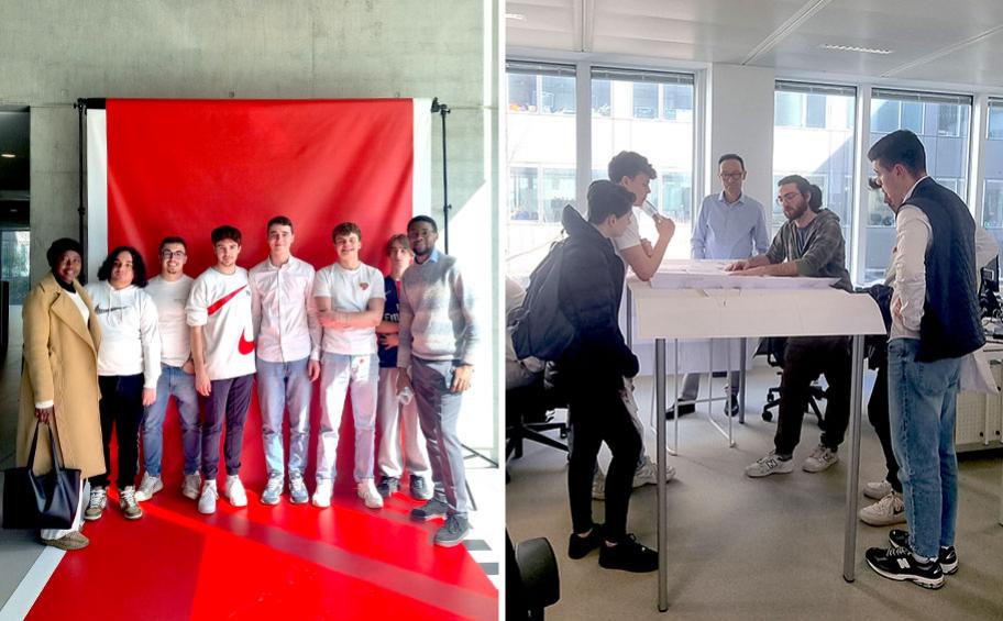 44 bachelor students from Builders Engineering School were welcomed at the Pierre Berger campus by Eiffage Civil Engineering.