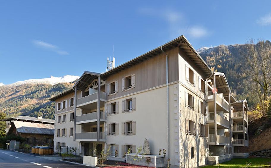 In Chamonix, Eiffage Immobilier delivers "White Pearl", top-of-the-range flats that stand next to the snowy peaks of the Alps