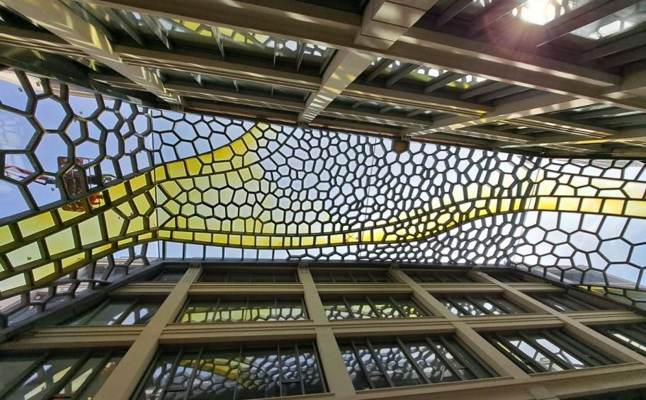 Eiffage Métal signs the new glass roof of the headquarters of the National Federation of French Mutual Insurance