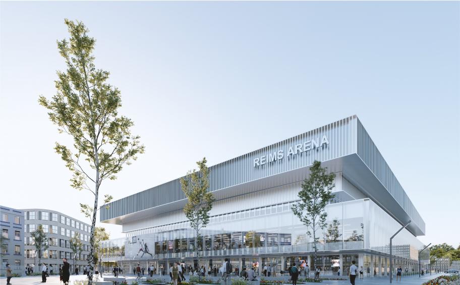 Eiffage named preferred candidate for the concession  of the Reims Events Centre