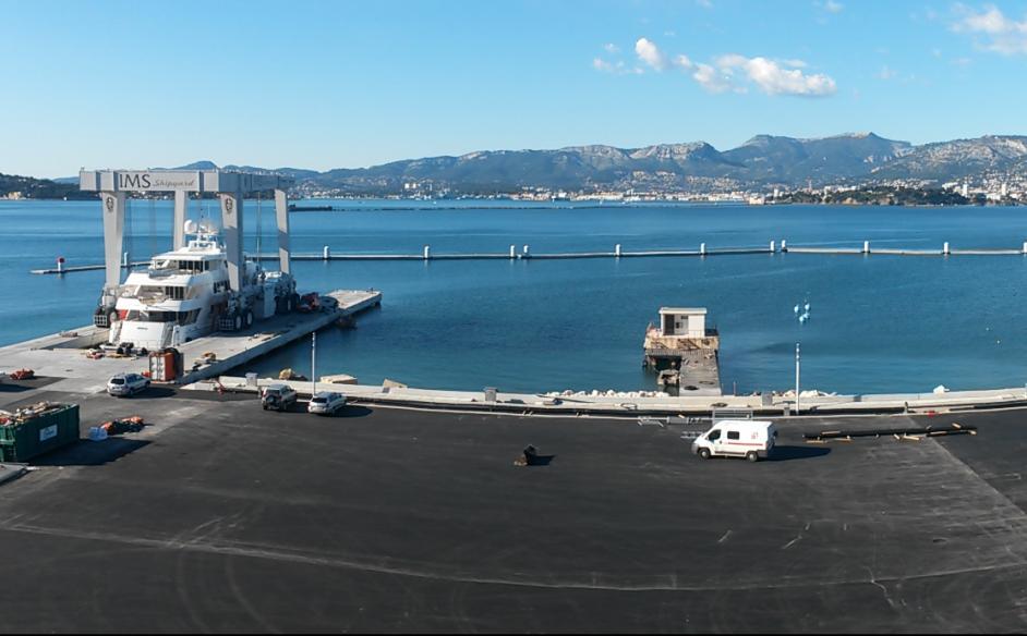 Chantier naval XXL inauguré en Méditerranée