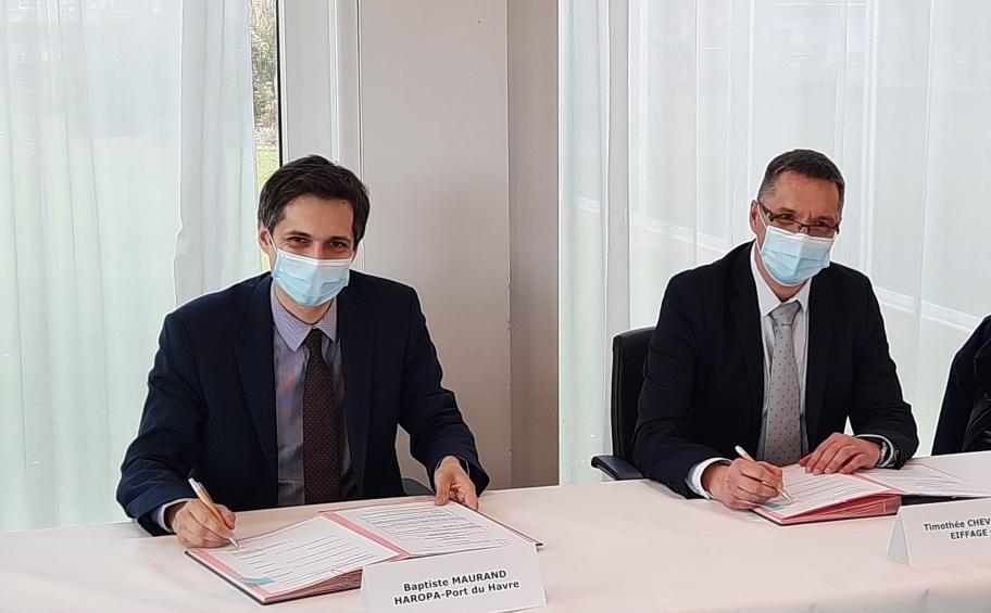 HAROPA – Port of Le Havre selects a consortium of companies  to carry out maritime construction works