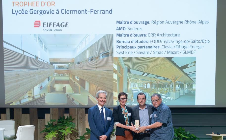 The Lycée Gergovie in Clermont-Ferrand, an operation worth its weight in gold!