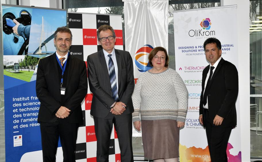 Eiffage, Total, OliKrom and IFSTTAR win the  "Roads of the Future" call for projects