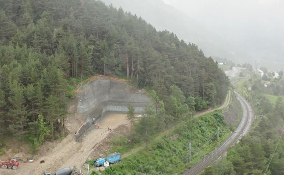On the TELT project, the Eiffage Foundations teams produced two final supports