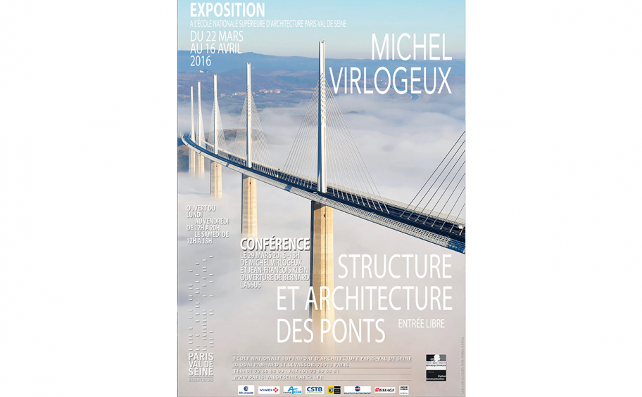 Une exposition consacrée à Michel Virlogeux à Paris