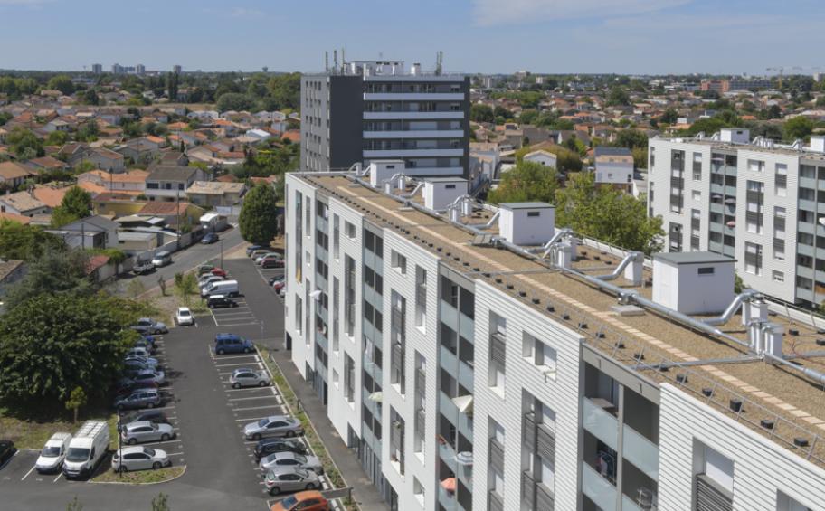 Delivery by Eiffage Construction of an energy-efficient rehabilitation of 510 housing units in Bègles (33)