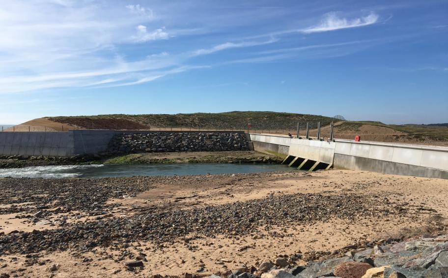 La Gachère dam inaugurated in Vendée