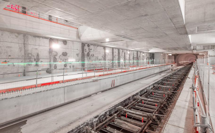 Grand Paris Express: work progresses on the future Champigny Centre station