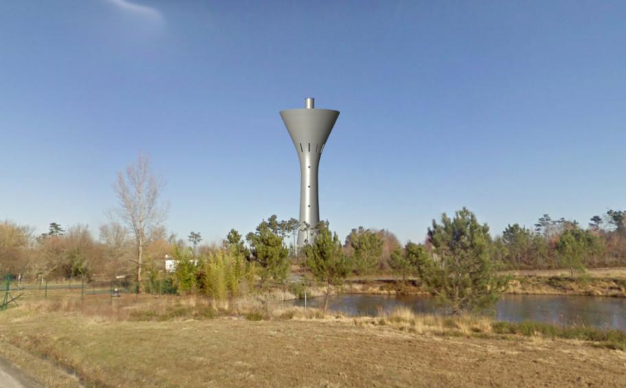 Eiffage Genie Civil builds a new water tower