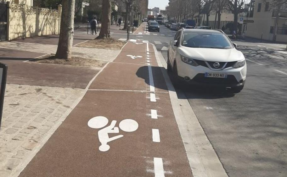 Eiffage Route a réalisé un nouveau projet avec leur revêtement Bioklair dans la commune du Bourget
