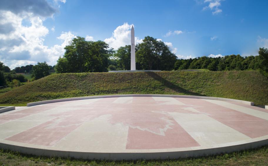 Inauguration of Hill 70 Canadian Memorial Park at Loos en Gohelle