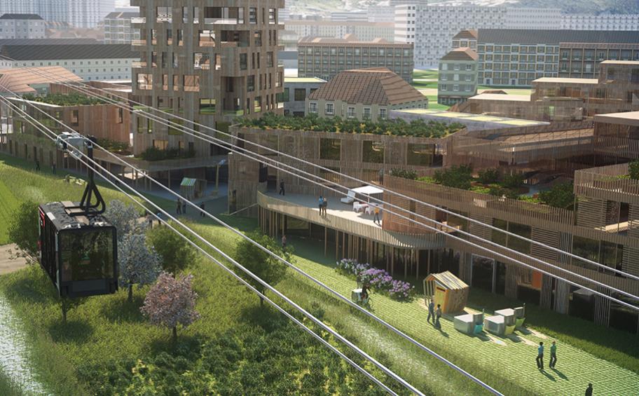 Les groupes Eiffage, RATP et POMA partenaires pour la mobilité aérienne