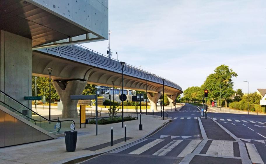 Inauguration of line B of the Rennes metro