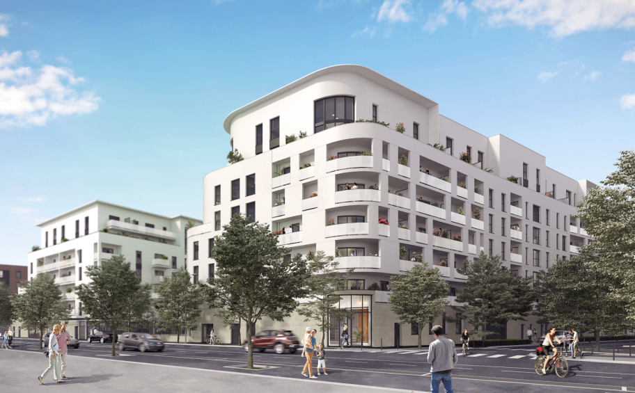 At the heart of the Paul Hochart ZAC in l'Haÿ-les-Roses (94), Eiffage Immobilier plants the first tree on block 2|3