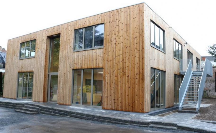 De Graeve, the Eiffage belgian subsidiary taking on the challenge of building with wood and straw