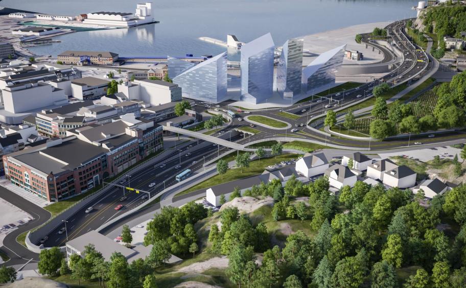 Eiffage Génie Civil wins contract for new section of E18-E39 motorway in Norway