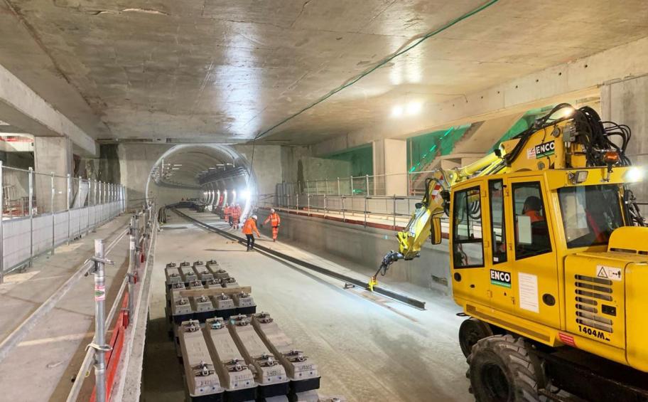 On line 16, Eiffage Rail begins work at the future Saint-Denis-Pleyel station