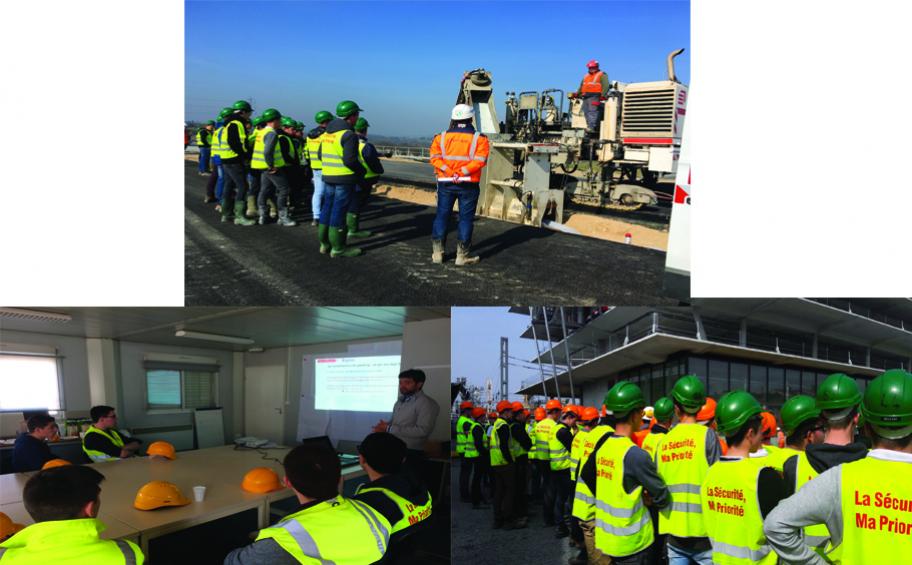 EATP 2017: 218 students visit Eiffage construction sites