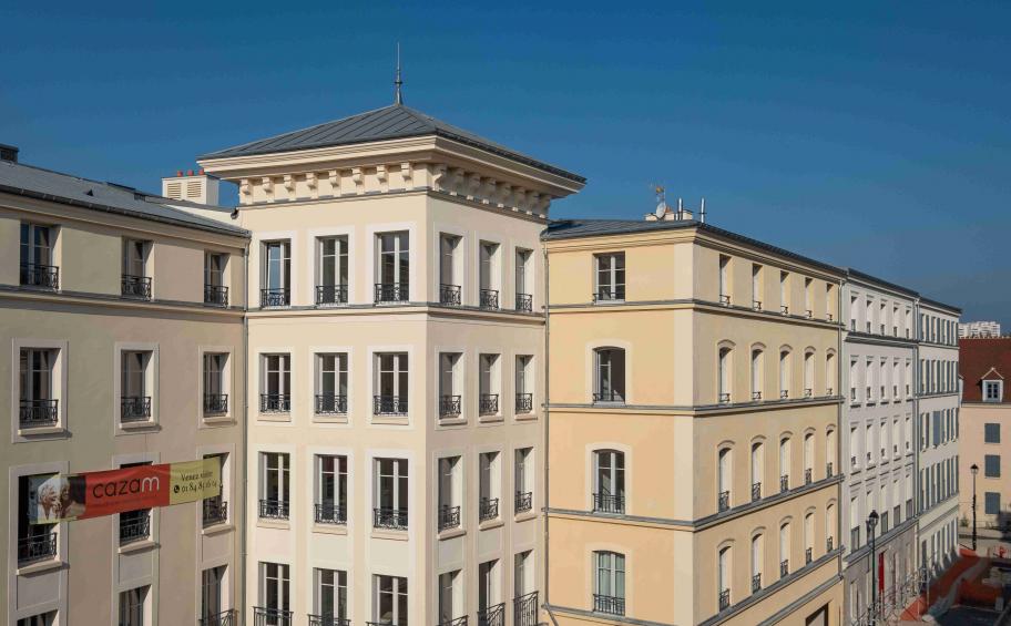 The Cour des Marchandises in Pontoise is coming to life as the latest residents of this new district move in