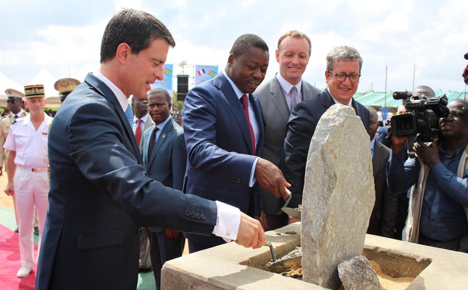 La première pierre du centre d’enfouissement technique de Lomé est posée