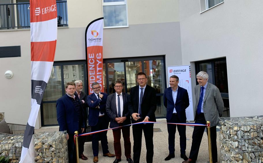 Eiffage Immobilier inaugurates a mixed-use development in Cherbourg-en-Cotentin, as part of the vast "Zac des Bassins" urban development project (50)
