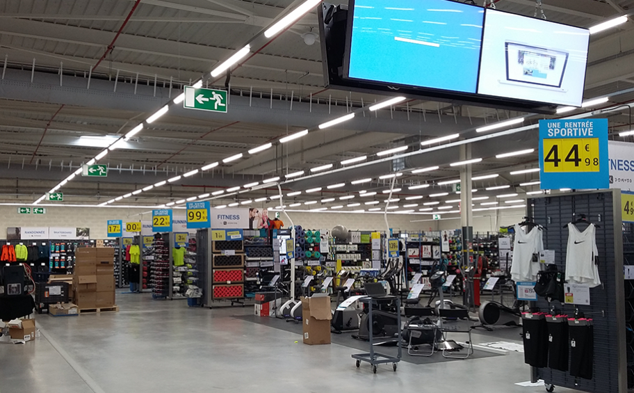 Les équipes d’Eiffage Énergie participent au chantier d’un nouveau magasin Décathlon près de Toulouse