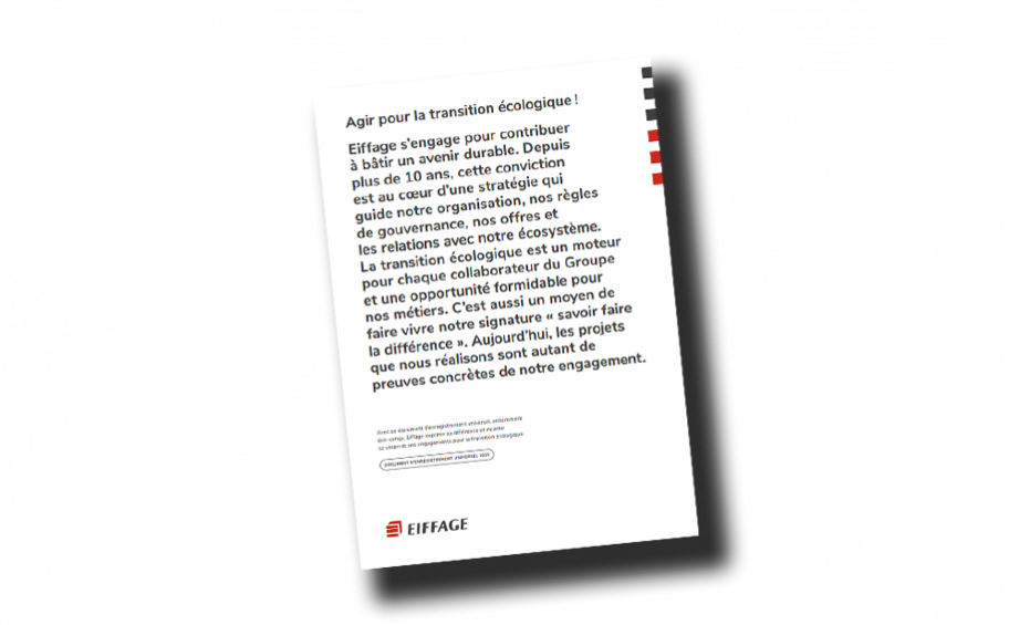 Publication du document d’enregistrement universel Eiffage 2020 en français