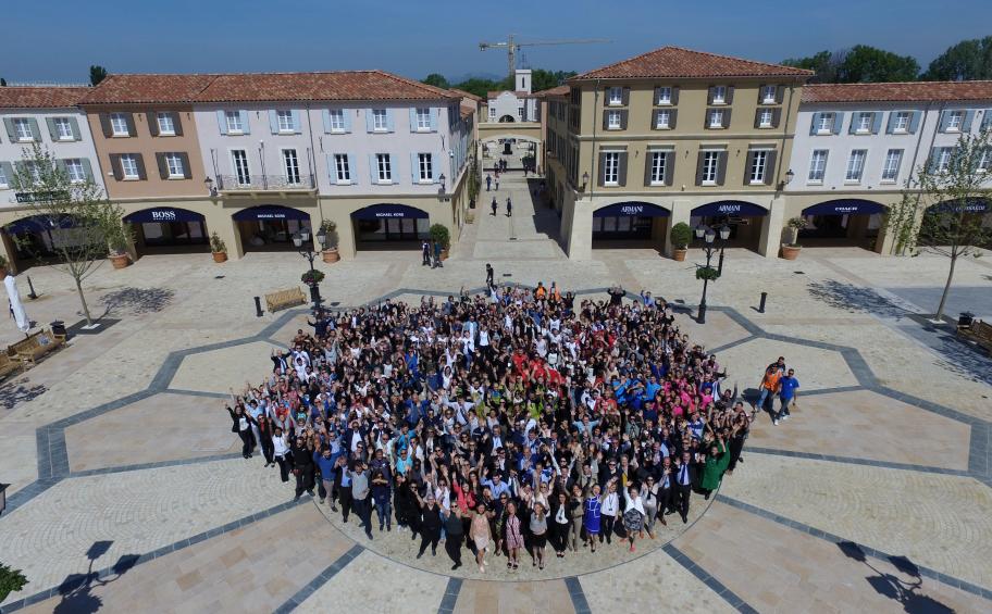 Inauguration of the Village des Marques Provence built by Eiffage Construction