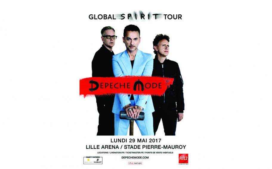 Le groupe Depeche Mode se produira au stade Pierre-Mauroy le 29 mai 2017