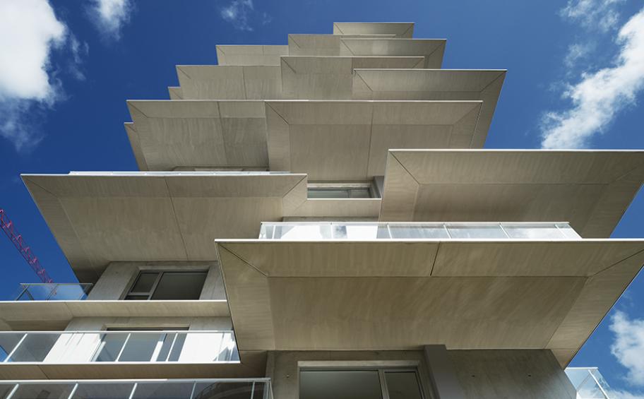 Eiffage Construction delivers "Lignes" in Colombes, a residence with a contemporary and assertive design, a real technical challenge for our teams