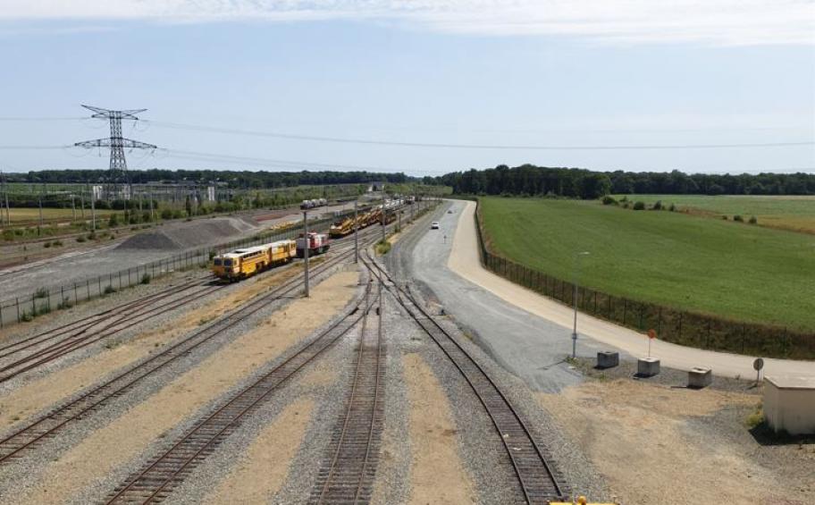 At the ECM maintenance site in Juigné-sur-Sarthe (72), Eiffage Rail has built a 400 m test track