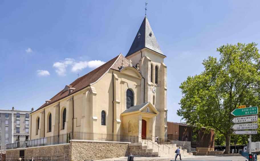 The Church of Saint-Germain-L'Auxerrois in Pantin, a listed historic monument, restored by our Pradeau Morin Monuments Historiques teams (93)