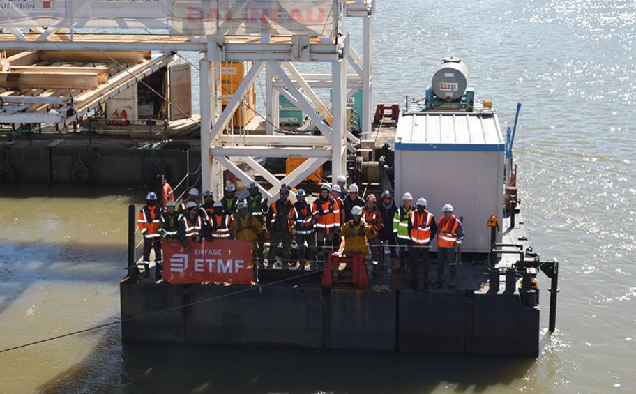 ETMF completes reinforcement wotk on Bordeaux stone bridge