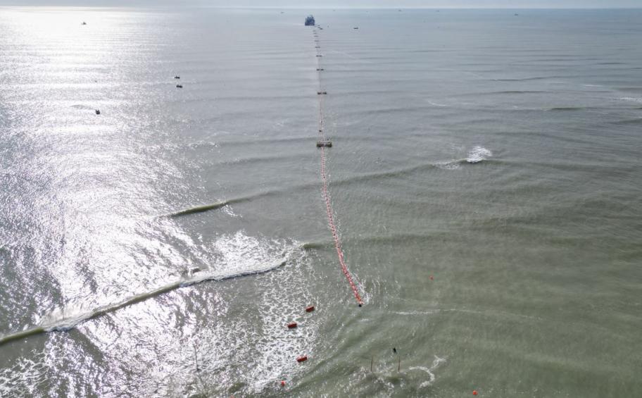ETMF has completed the onshore pull-in of the export cables for the future wind farm of Yeu and Noirmoutier islands.