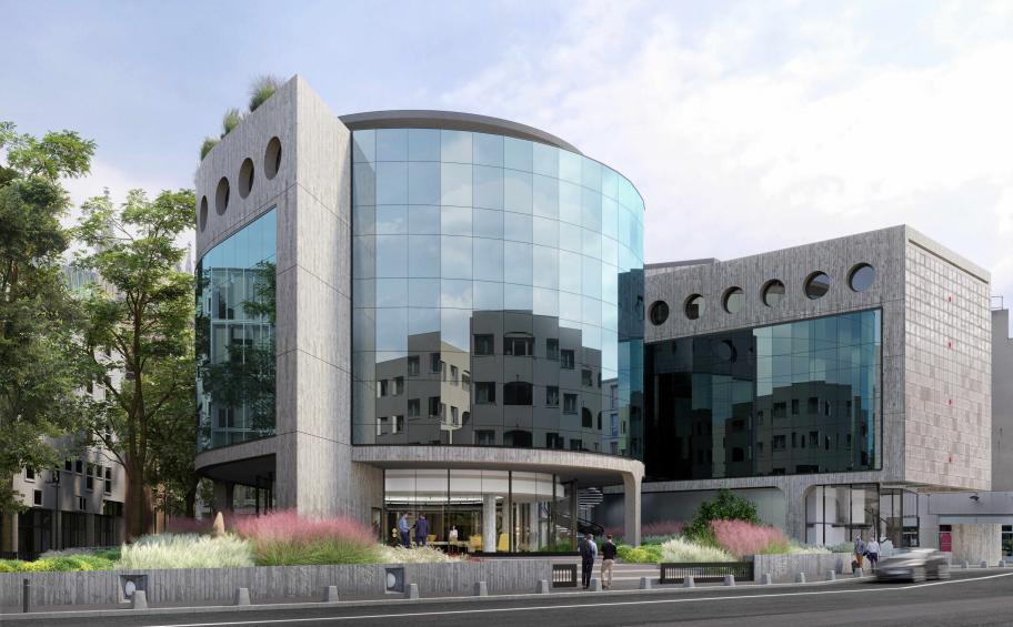 Eiffage Construction, winner of the call for projects for the renovation of the Niemeyer building, the former headquarters of the Humanité newspaper